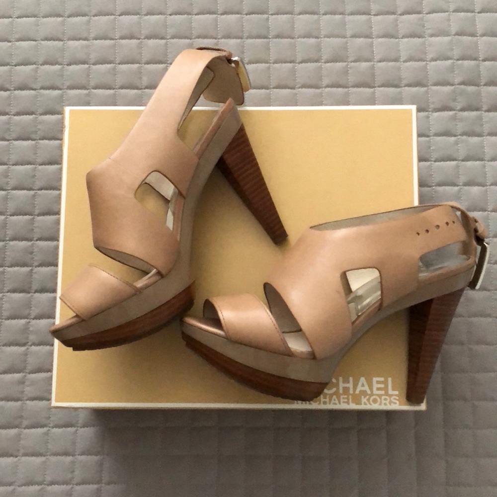 Michael Kors MK Carla platform heels